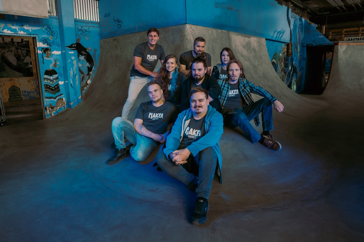 The team of Makea Games in 2022.